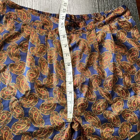 Vintage Dead stock Men’s  Victoria's Secret High Waist Blue and Orange Boxers - Picture 6 of 9